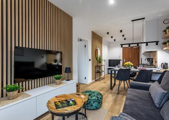 Park D9- Z Dostepem Do Basenu, Sauny, Jacuzzi, Silowni 아파트