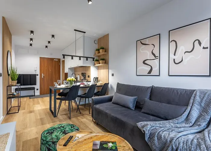 Park D9- Z Dostepem Do Basenu, Sauny, Jacuzzi, Silowni 아파트